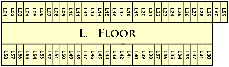 1458 Atrium floor map level 1