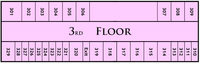 1458 Atrium floor map level 4